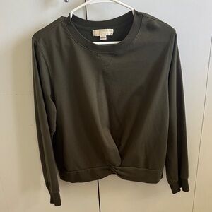 Michael Kors Olive Knit Sweater